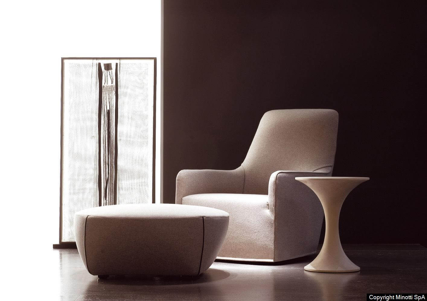 Minotti Кресло Portofino от Minotti — в интерьере