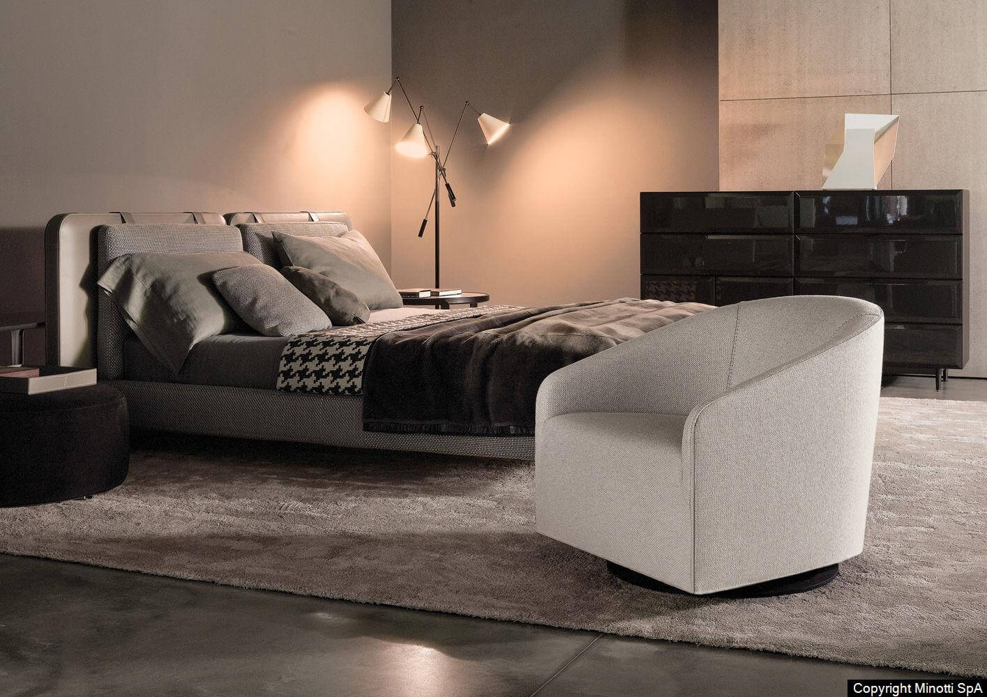 Minotti Кресло Portofino от Minotti — в интерьере