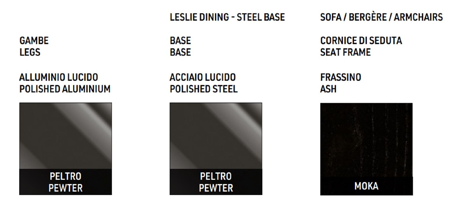 Minotti Стул Leslie "Dining" от Minotti