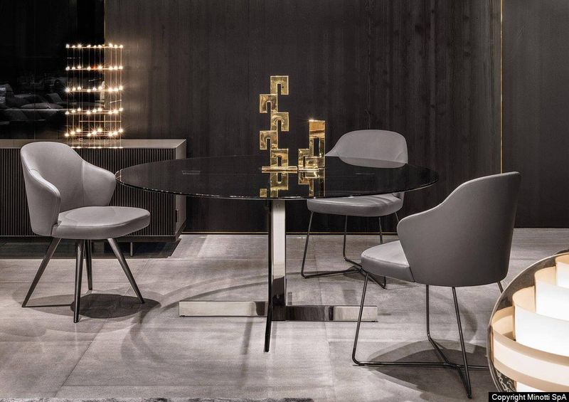 Minotti Стул Leslie "Dining" от Minotti — в интерьере