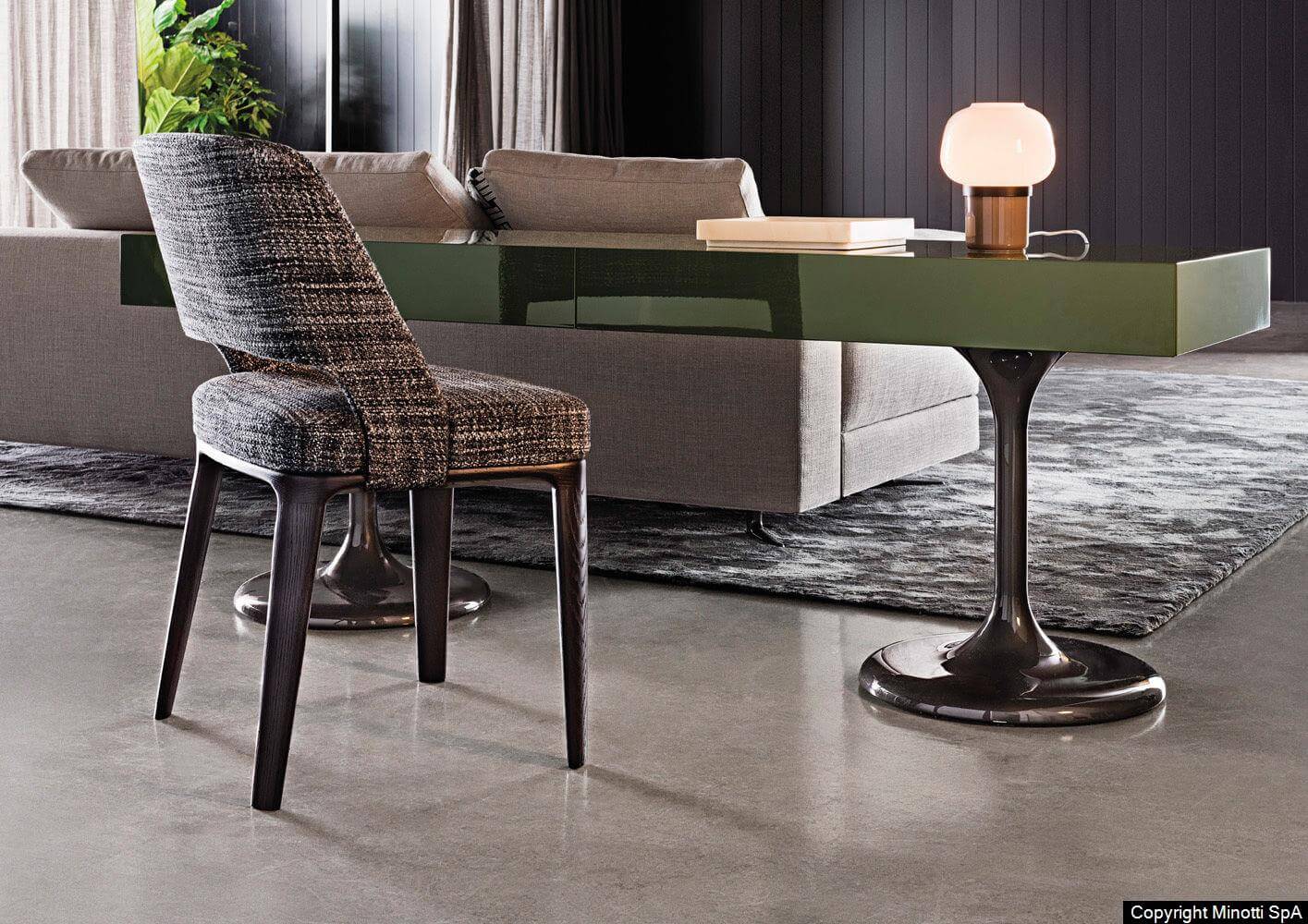 Minotti Стул Owens от Minotti — в интерьере