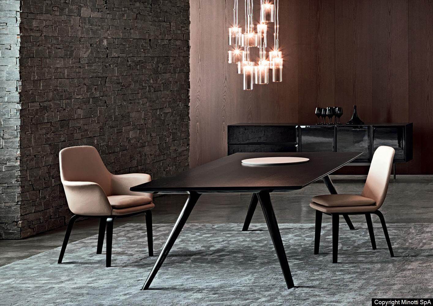 Minotti Стул York от Minotti — в интерьере