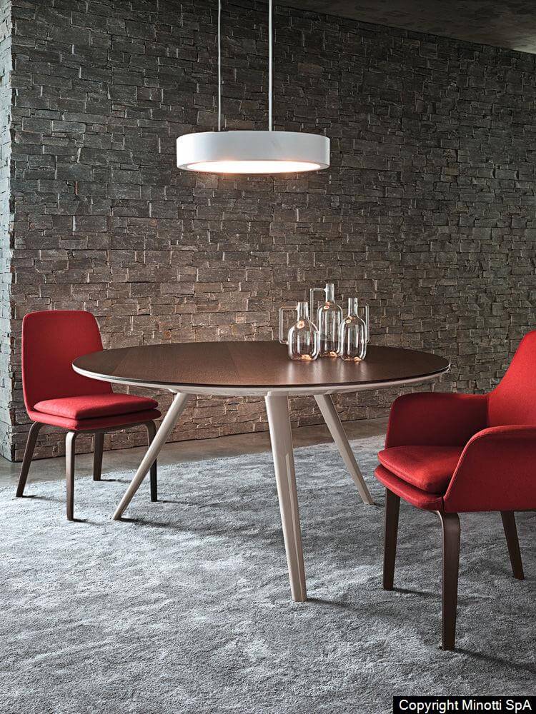 Minotti Стул York от Minotti — в интерьере