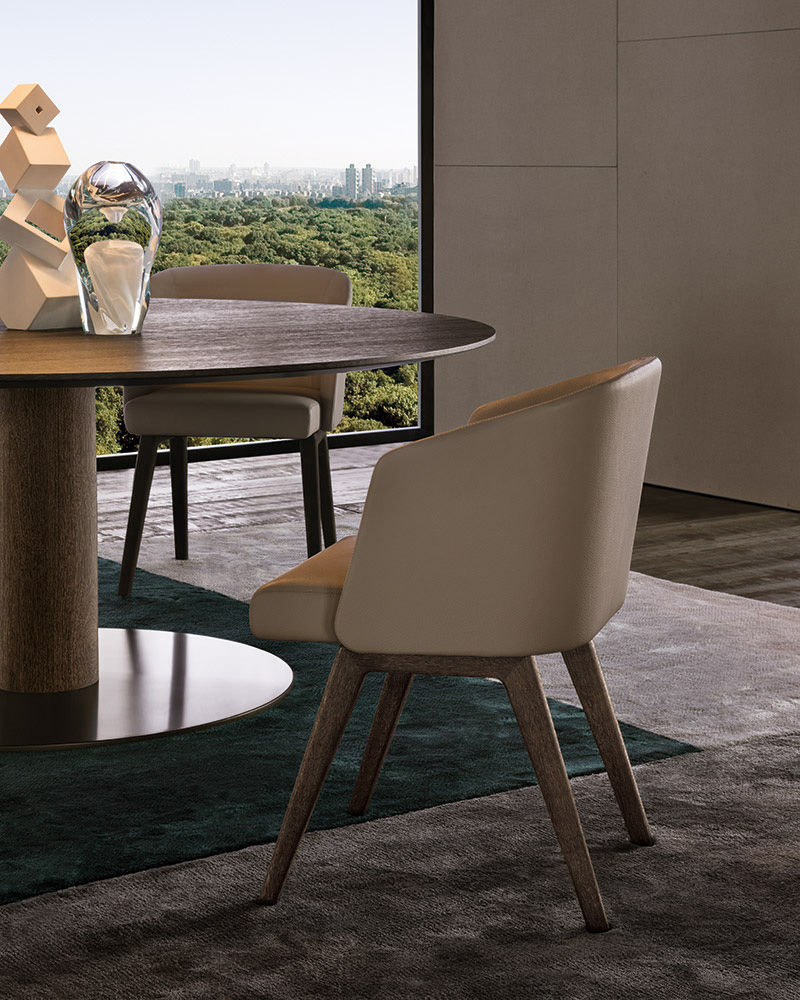 Minotti Стол Bellagio "Dining" Wood от Minotti — в интерьере