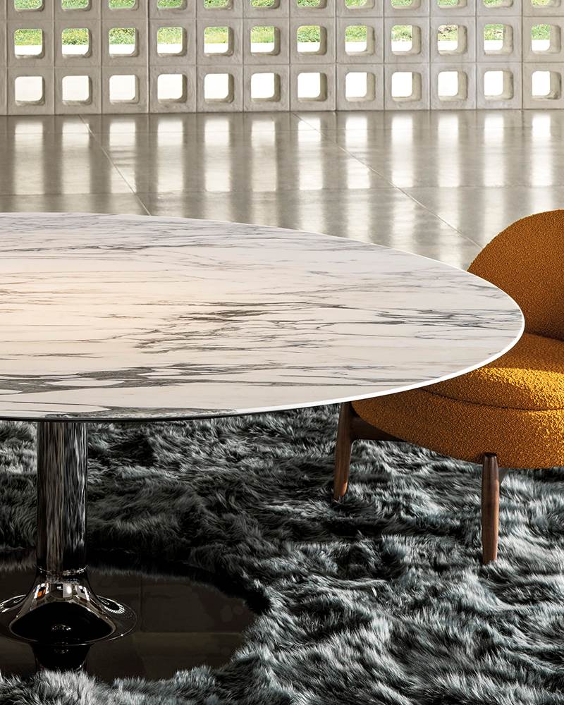 Minotti Стол Oliver "Lounge" от Minotti — в интерьере