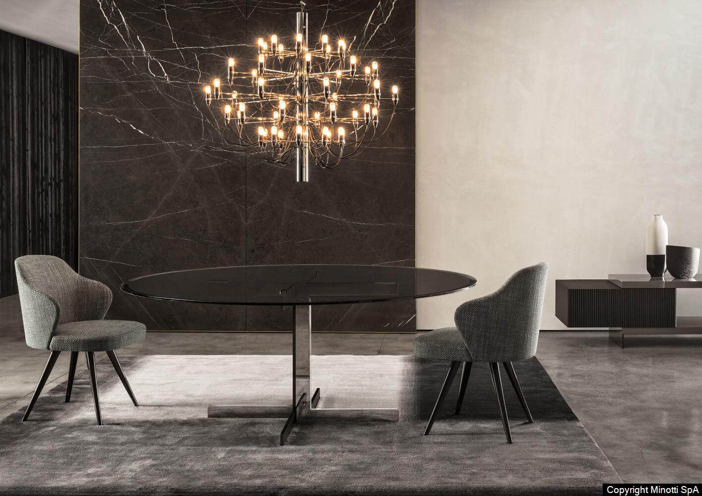 Minotti Стол Catlin "Dining" Table от Minotti — в интерьере