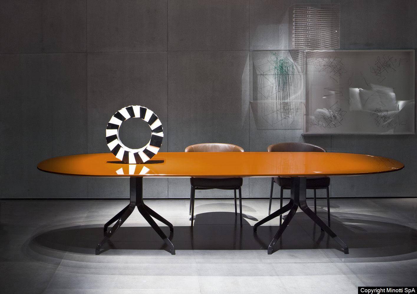 Minotti Стол Claydon от Minotti — в интерьере