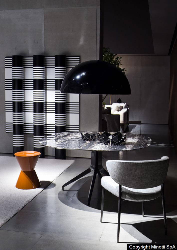 Minotti Стол Claydon от Minotti — в интерьере