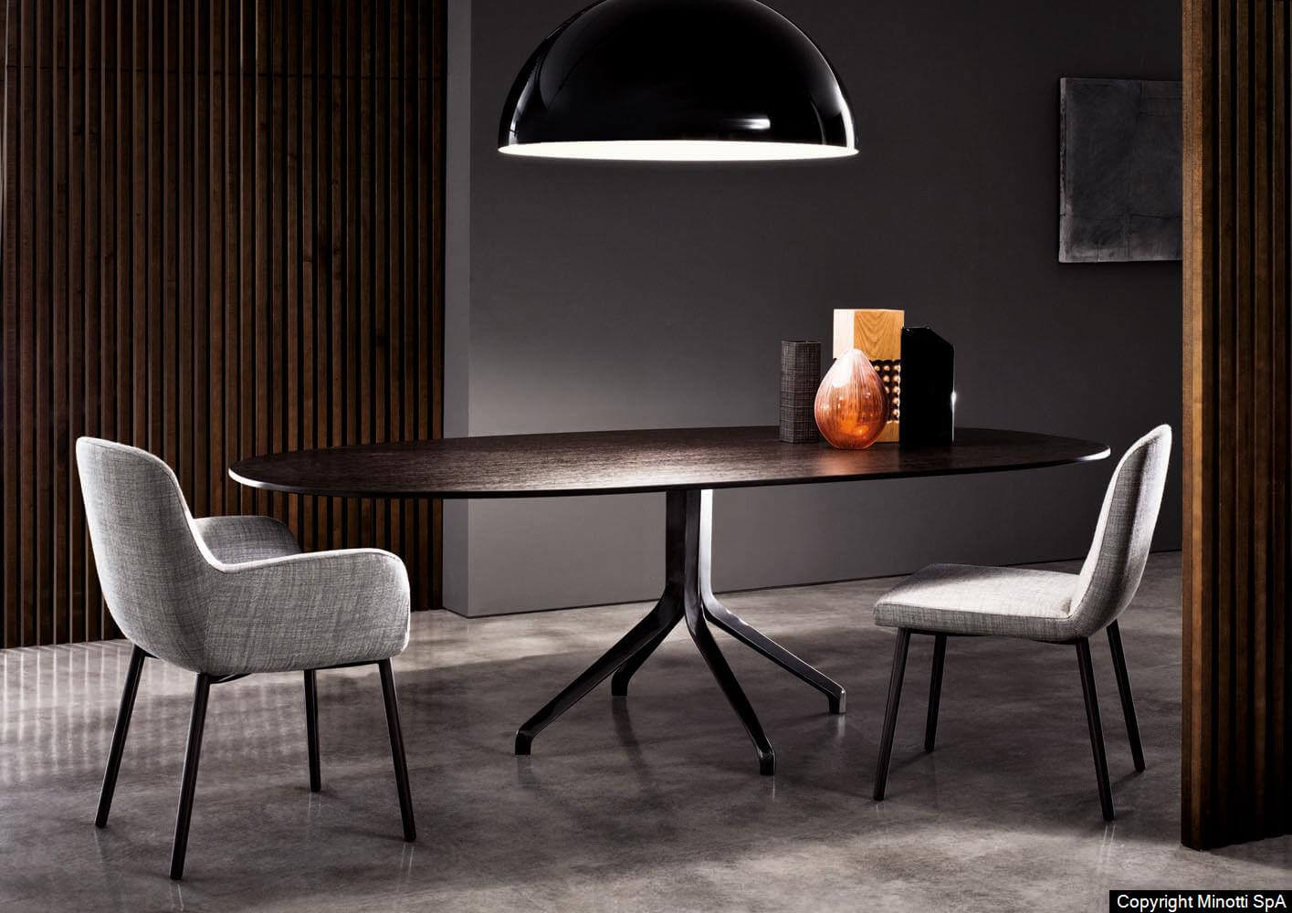Minotti Стол Claydon от Minotti — в интерьере