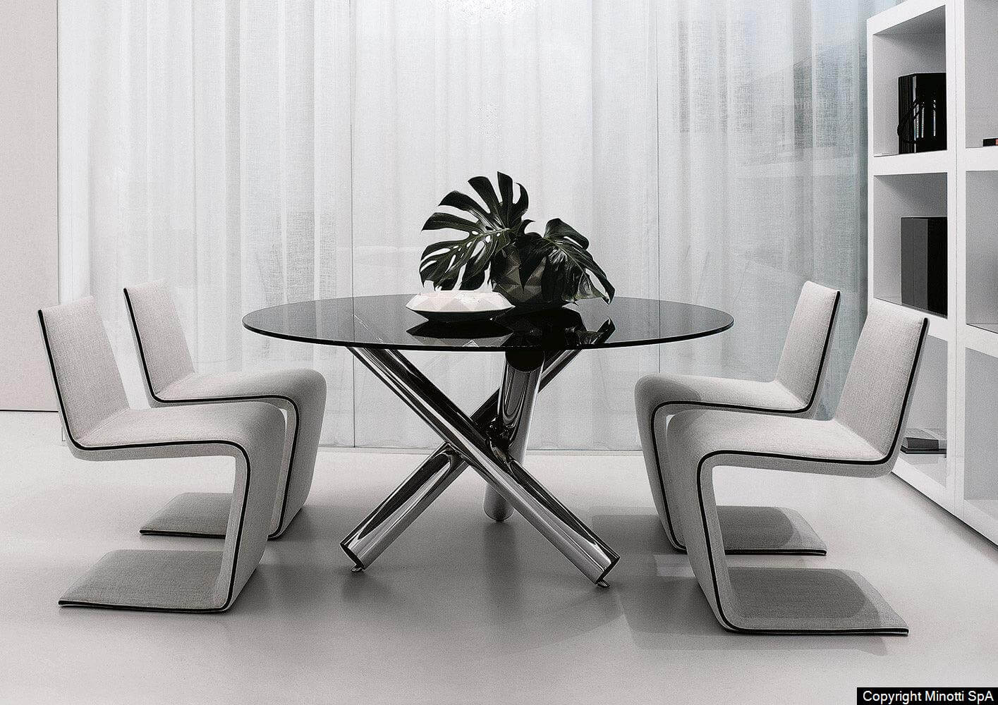 Minotti Стол Van Dyck от Minotti — в интерьере