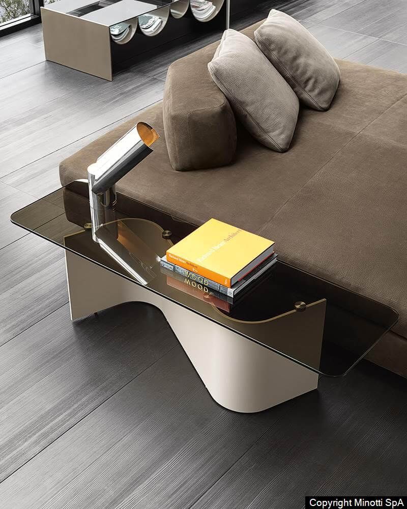 Minotti Журнальный столик Bender от Minotti — в интерьере