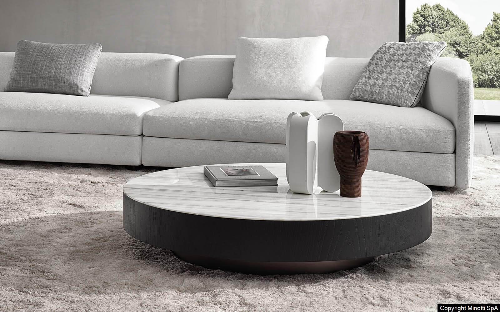 Minotti Журнальный столик Milton от Minotti — в интерьере