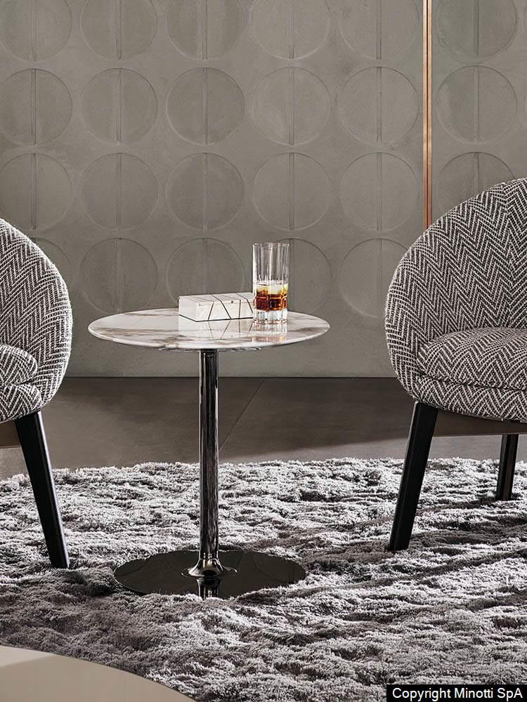 Minotti Журнальный столик Oliver от Minotti — в интерьере