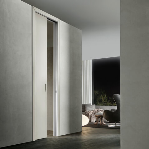 Rimadesio Межкомнатные двери Luxor от Rimadesio — в интерьере