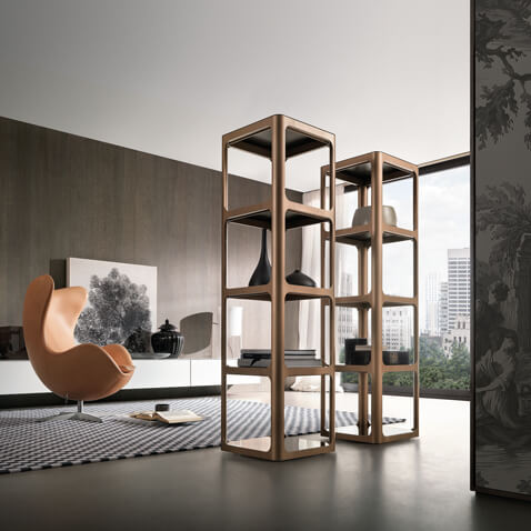 Rimadesio Стеллаж Sixty от Rimadesio — в интерьере