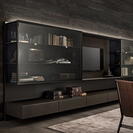 Rimadesio Стенка Abacus Living от Rimadesio — в интерьере