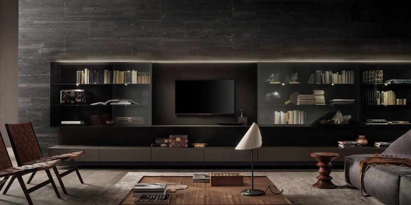 Rimadesio Стенка Abacus Living от Rimadesio — в интерьере