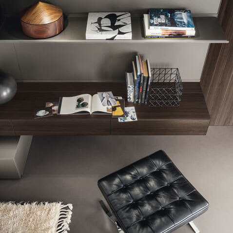 Rimadesio Стенка Abacus Living от Rimadesio — в интерьере