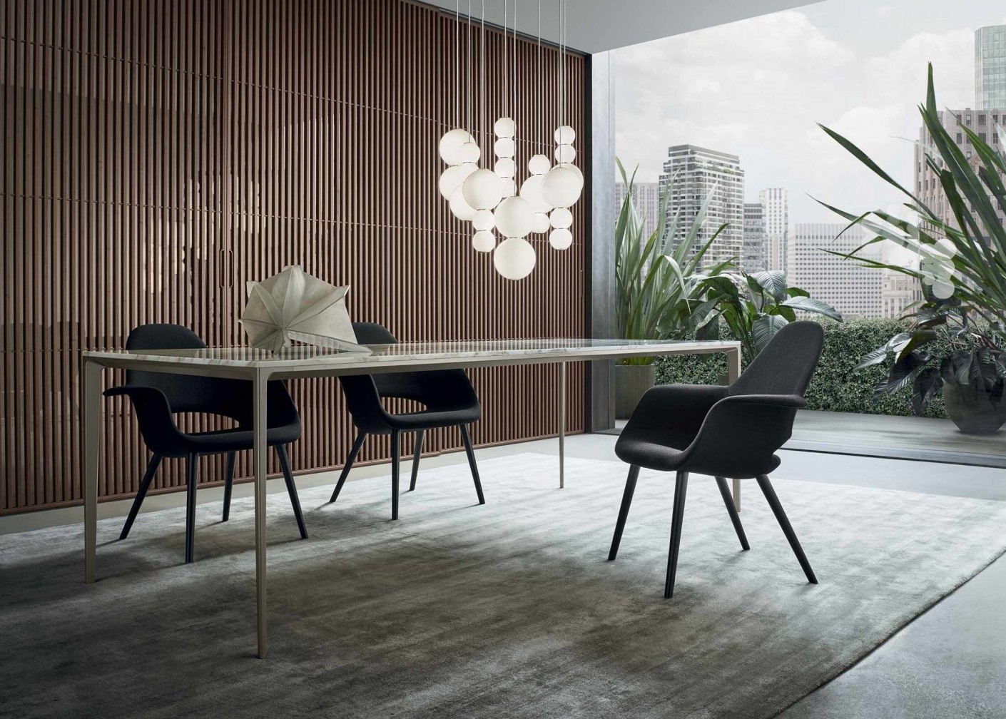 Rimadesio Стол Long Island от Rimadesio — в интерьере