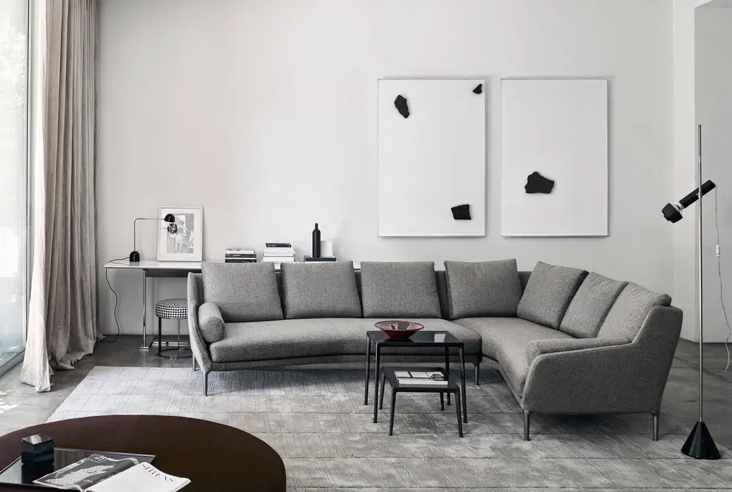 B&B Italia Диван Edouard от B&B Italia — в интерьере