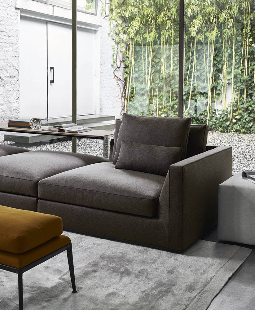 B&B Italia Диван Richard от B&B Italia — в интерьере