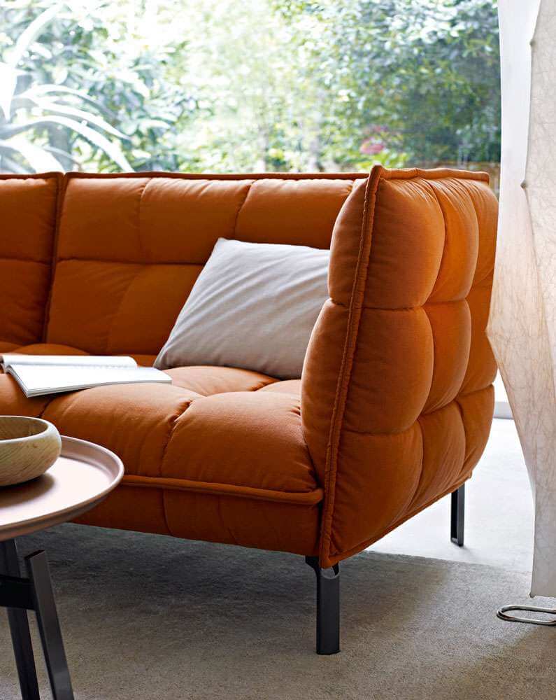 B&B Italia Диван Husk от B&B Italia — в интерьере