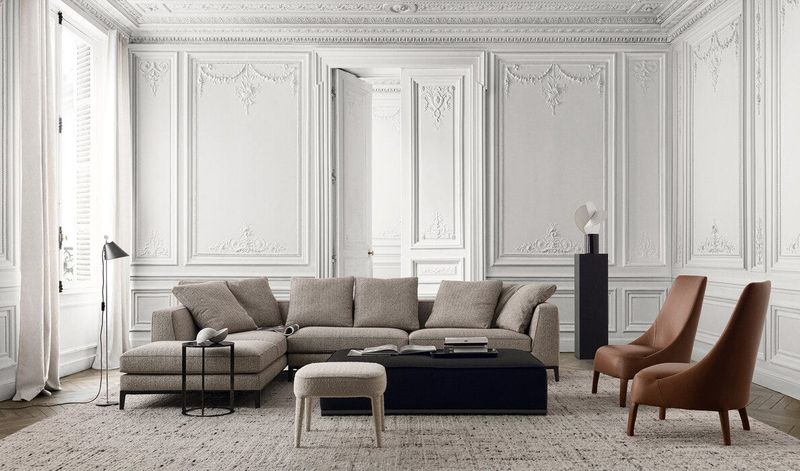 Maxalto Диван Lucrezia ''to Size'' от Maxalto — в интерьере
