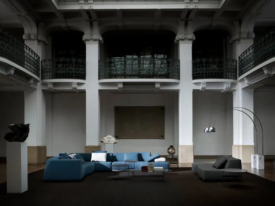 B&B Italia Диван Bend-Sofa от B&B Italia — в интерьере