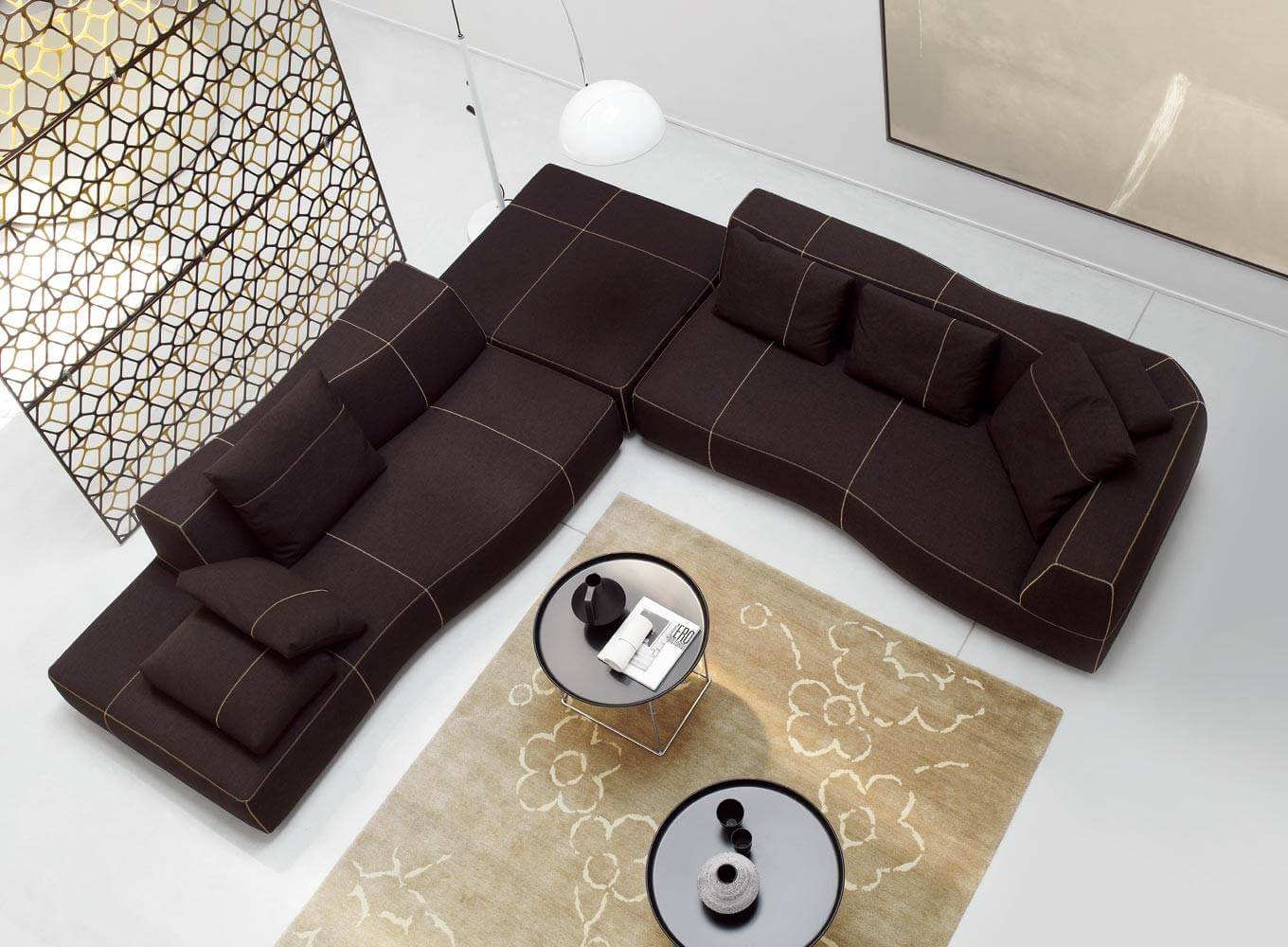 B&B Italia Диван Bend-Sofa от B&B Italia — в интерьере