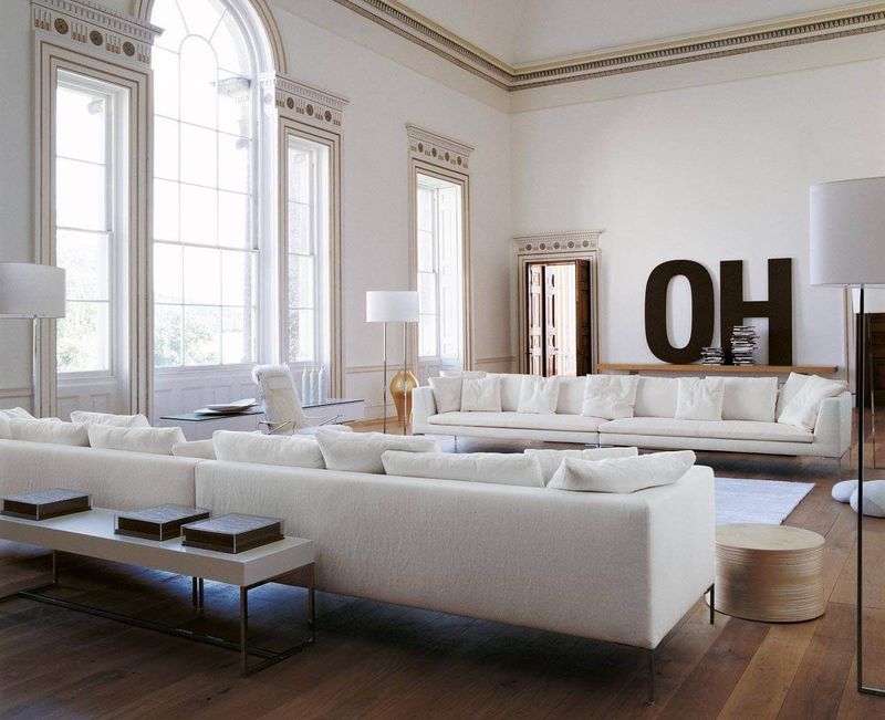 B&B Italia Диван Charles Large от B&B Italia — в интерьере