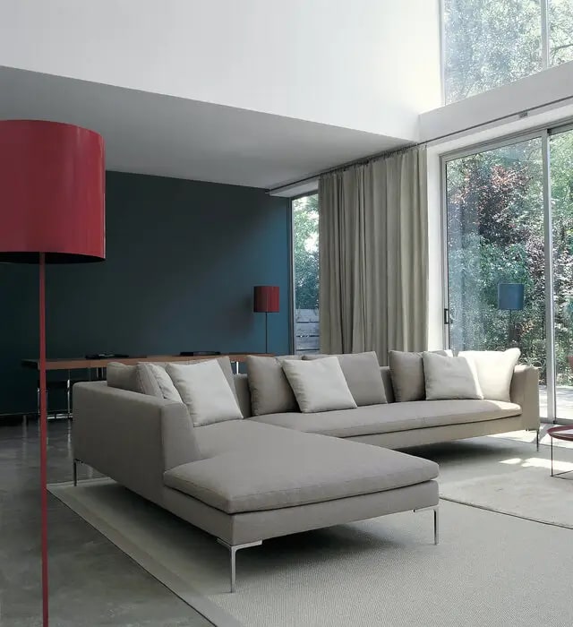 B&B Italia Диван Charles Large от B&B Italia — в интерьере