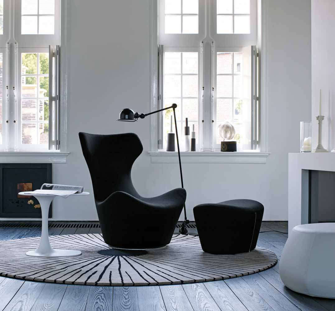 Maxalto Пуф Grande Papilio от Maxalto — в интерьере