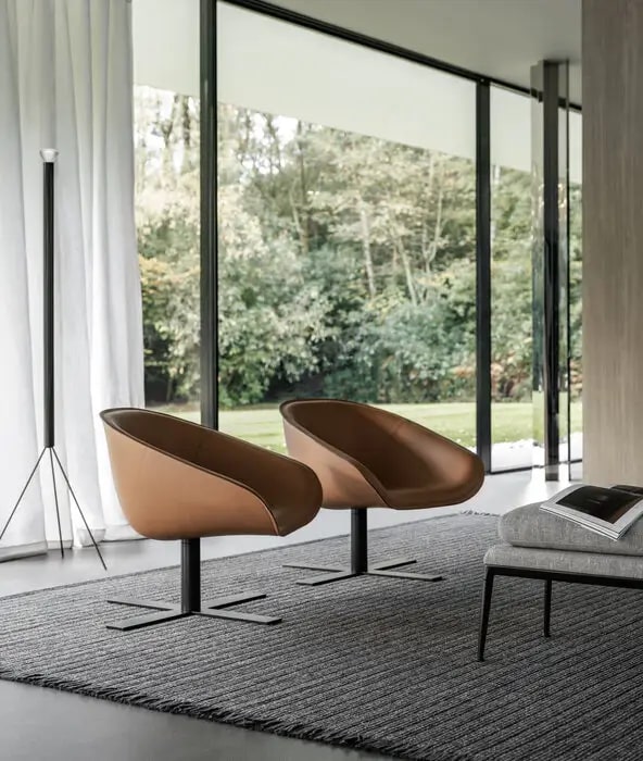 B&B Italia Кресло Mart от B&B Italia — в интерьере