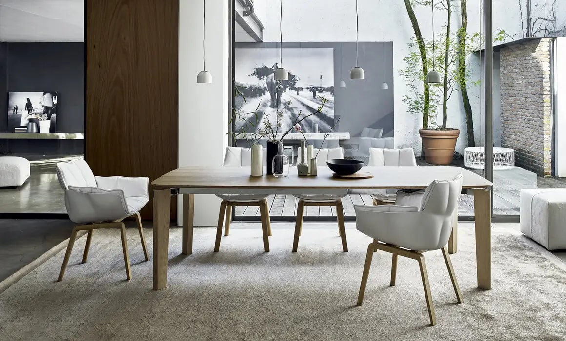 B&B Italia Стул Husk от B&B Italia — в интерьере