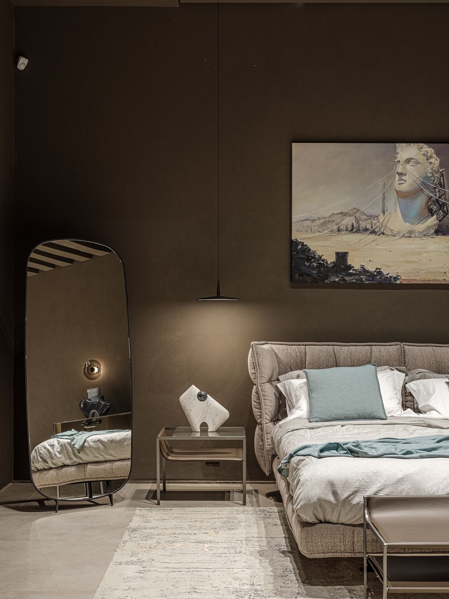 B&B Italia Кровать Husk от B&B Italia — в интерьере