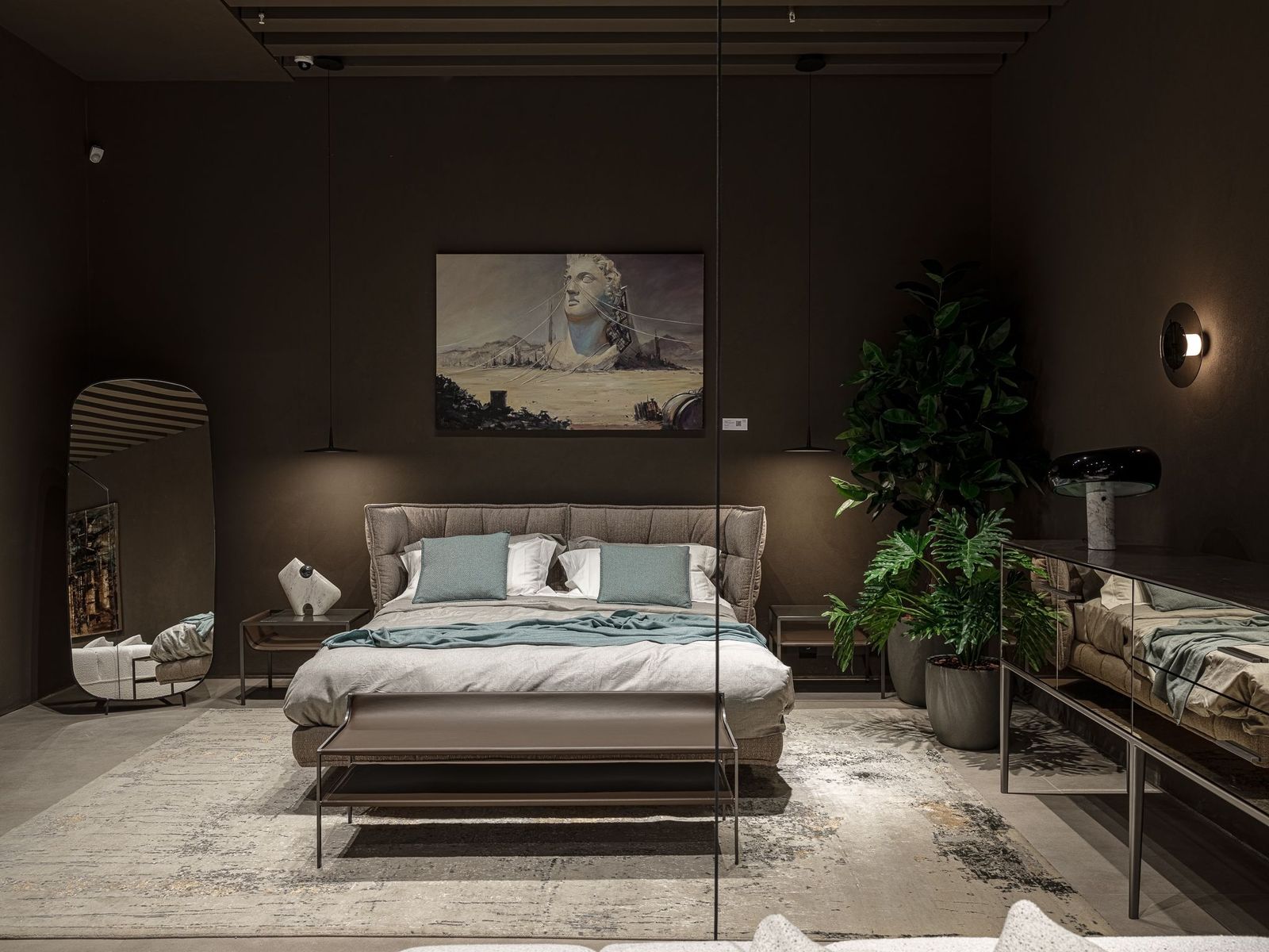 B&B Italia Кровать Husk от B&B Italia — в интерьере