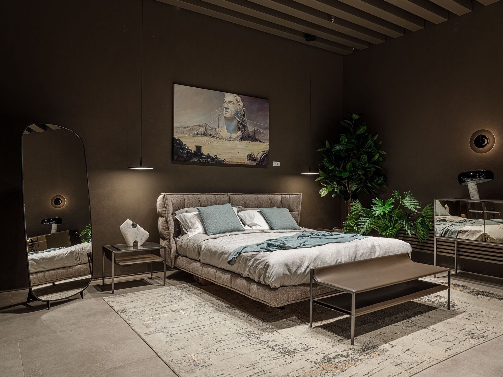 B&B Italia Кровать Husk от B&B Italia — в интерьере