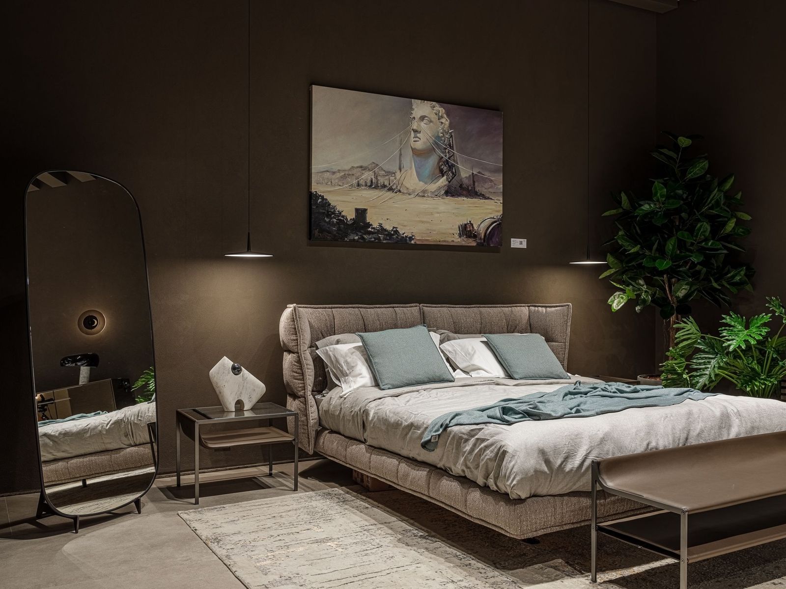 B&B Italia Кровать Husk от B&B Italia — в интерьере