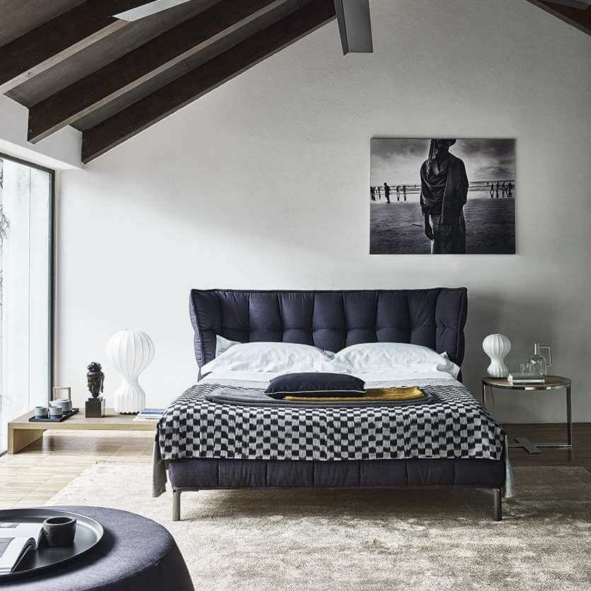 B&B Italia Кровать Husk от B&B Italia — в интерьере