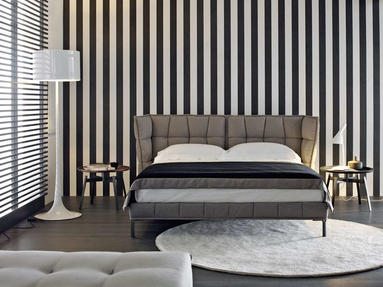 B&B Italia Кровать Husk от B&B Italia — в интерьере