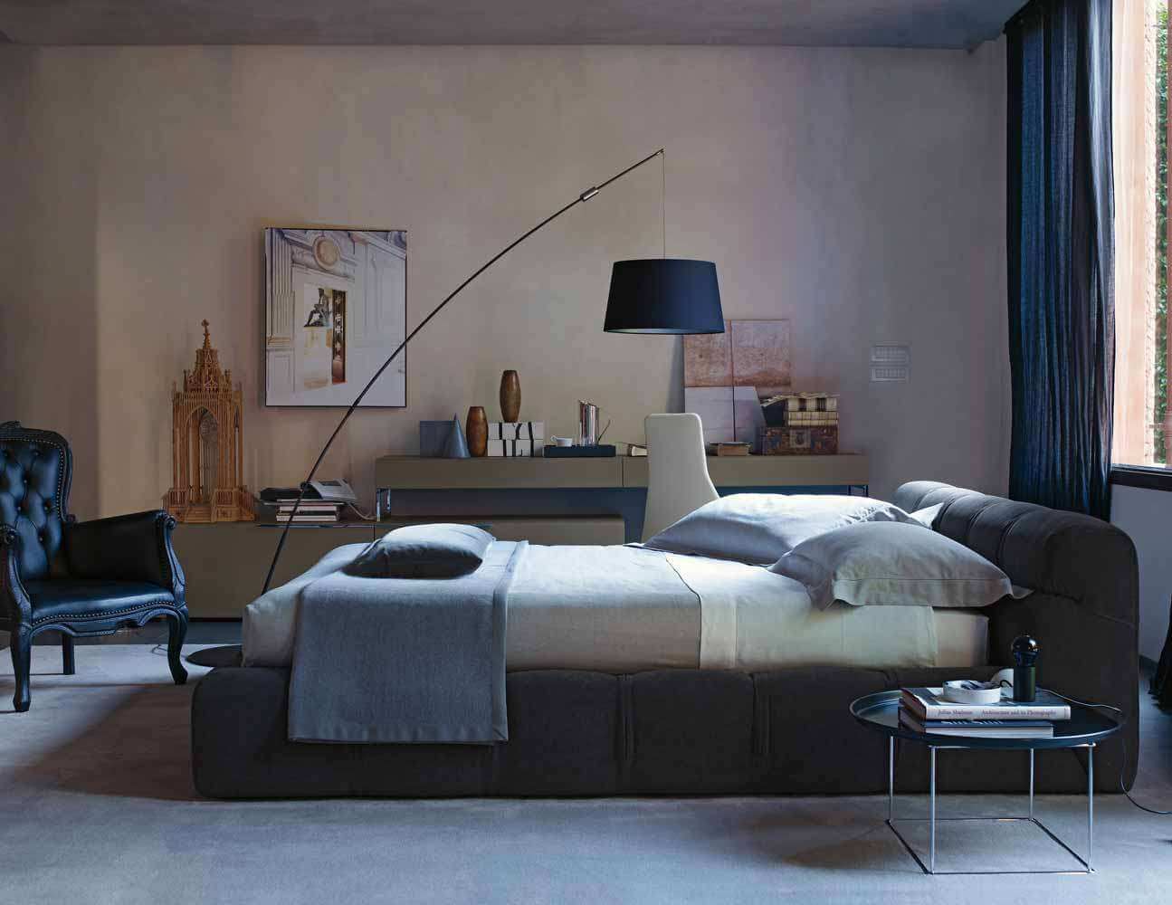 B&B Italia Кровать Tufty от B&B Italia — в интерьере