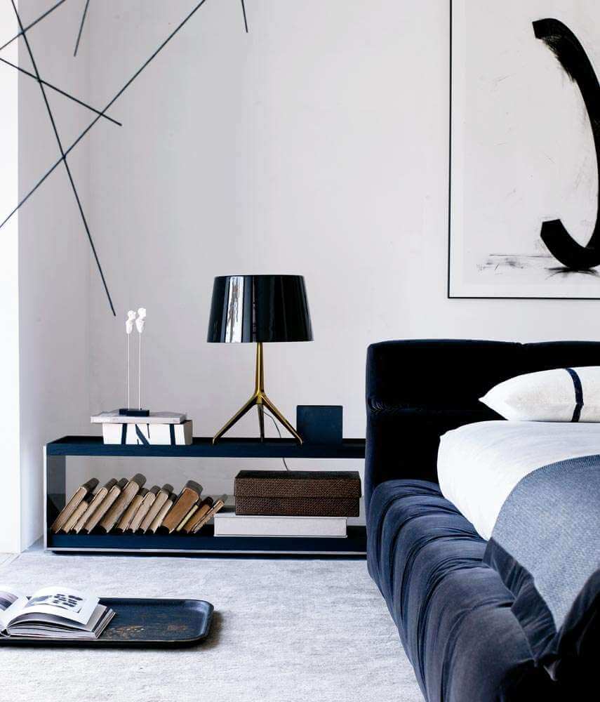 B&B Italia Кровать Tufty от B&B Italia — в интерьере