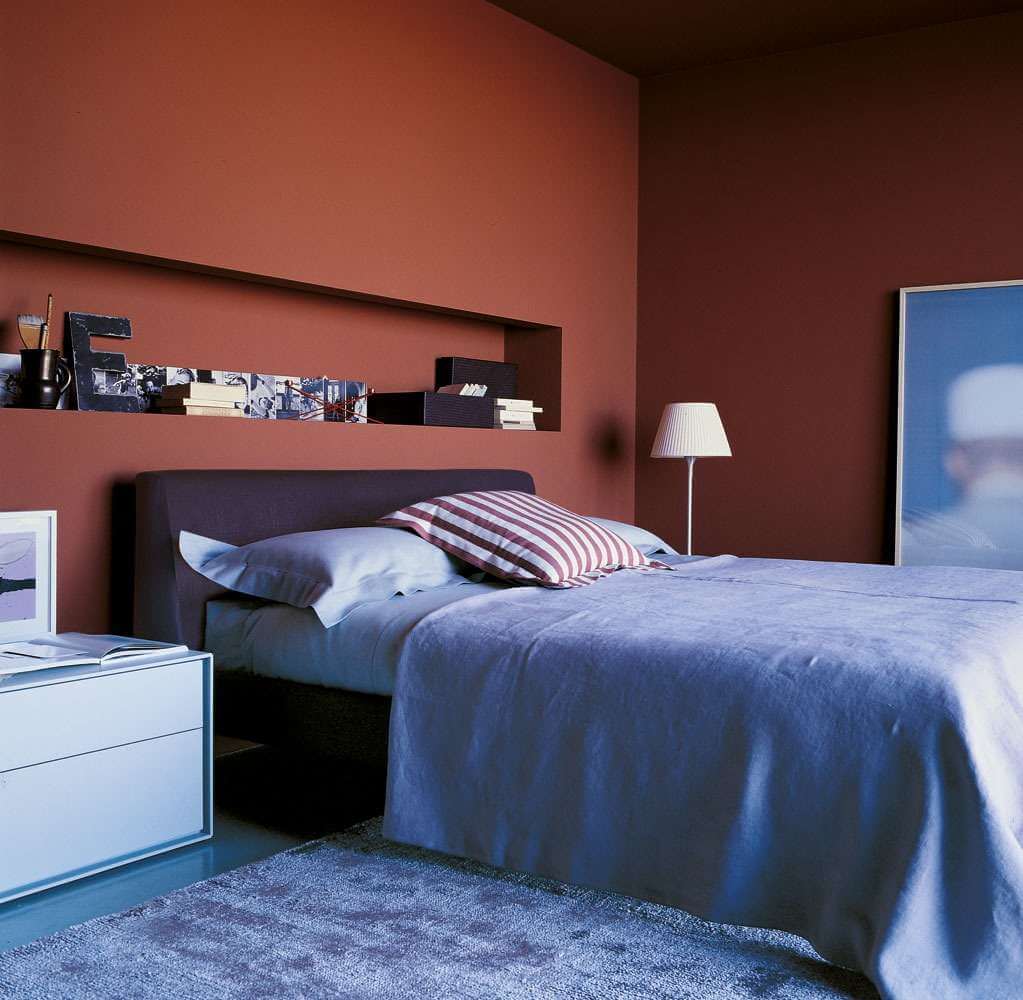 B&B Italia Кровать Charles от B&B Italia — в интерьере