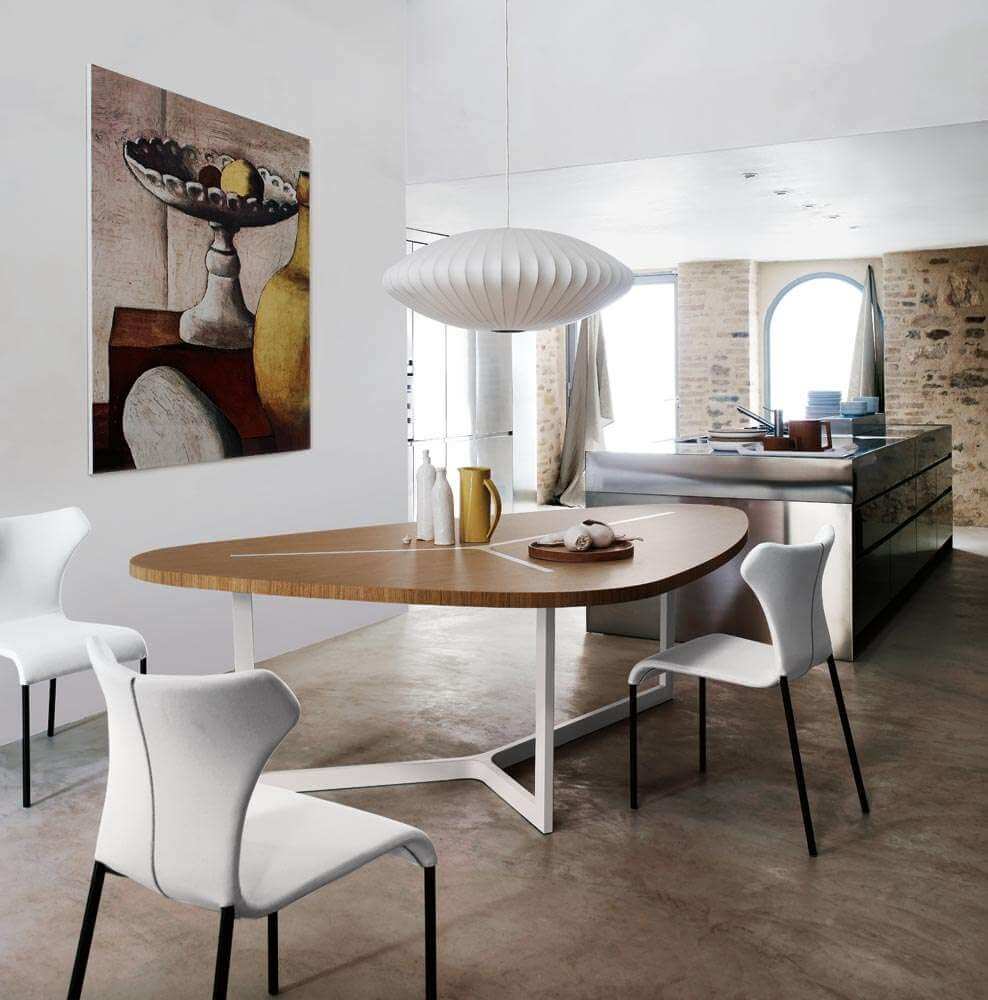 B&B Italia Стол Seven от B&B Italia — в интерьере