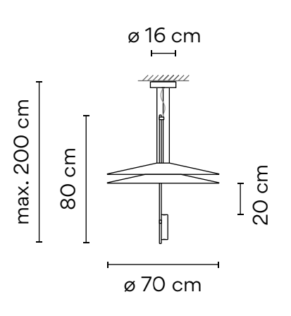 Vibia Люстра Flamingo 1510 от Vibia