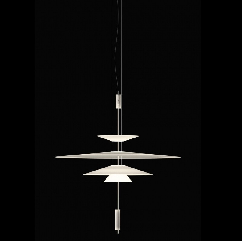 Vibia Люстра Flamingo 1530 Graphite от Vibia — в интерьере