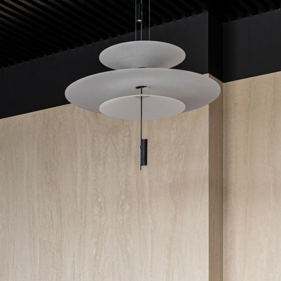 Vibia Люстра Flamingo 1530 Graphite от Vibia — в интерьере