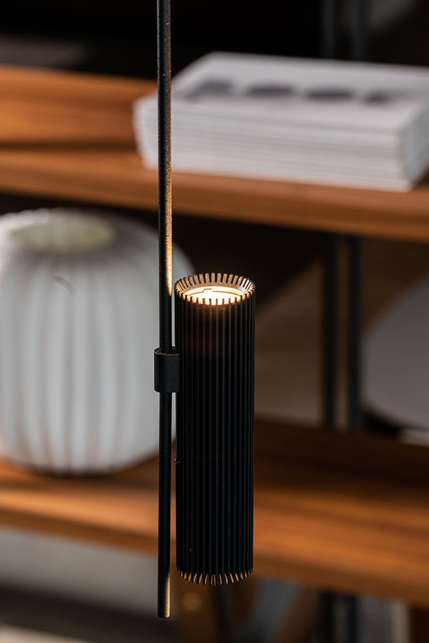 Vibia Люстра Flamingo 1530 Graphite от Vibia — в интерьере