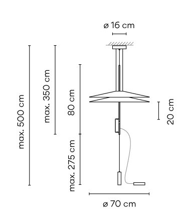 Vibia Подвесной светильник Flamingo 1515 от Vibia