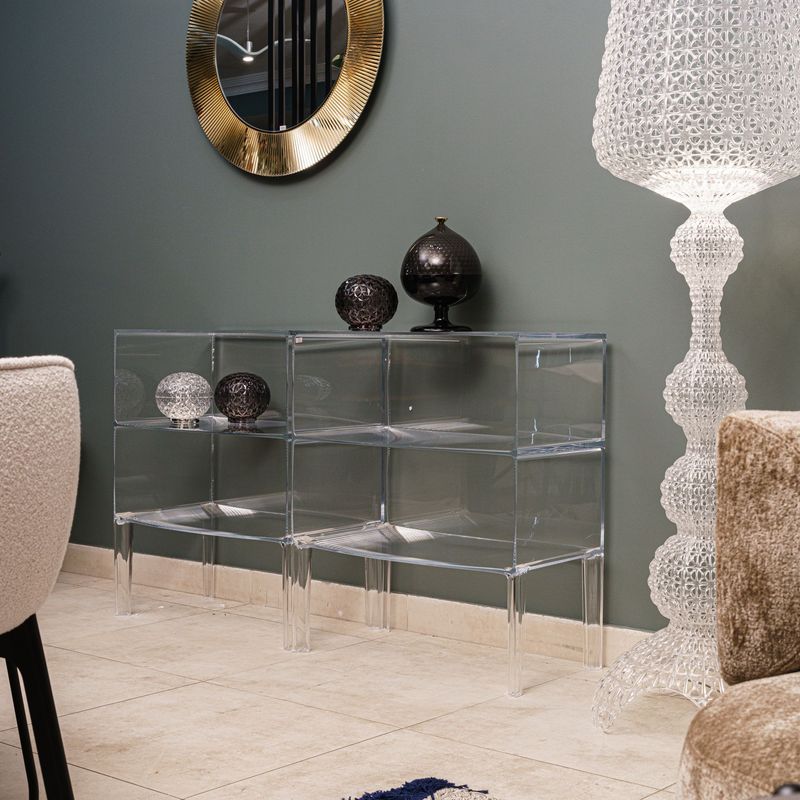 Kartell Стеллаж Ghost Buster Big Crystal от Kartell — в интерьере